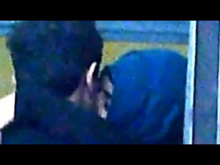 muslim couple making out in public